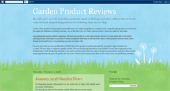 Desktop Screenshot of gardenproductreviews.com